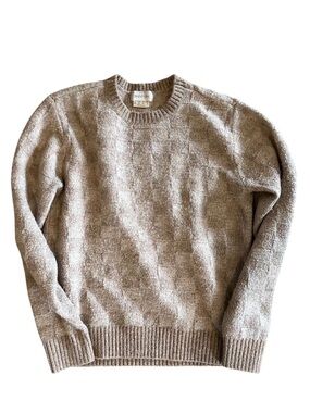 Brixton Crewneck Sweater in Taupe